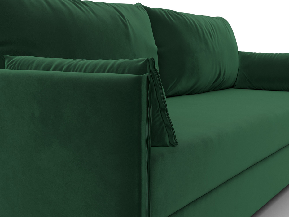 Диван прямой Сайгон (seven 626 зеленый)