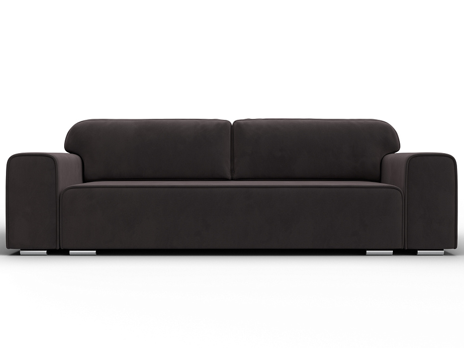 Диван прямой Лига-029 (коричневый)