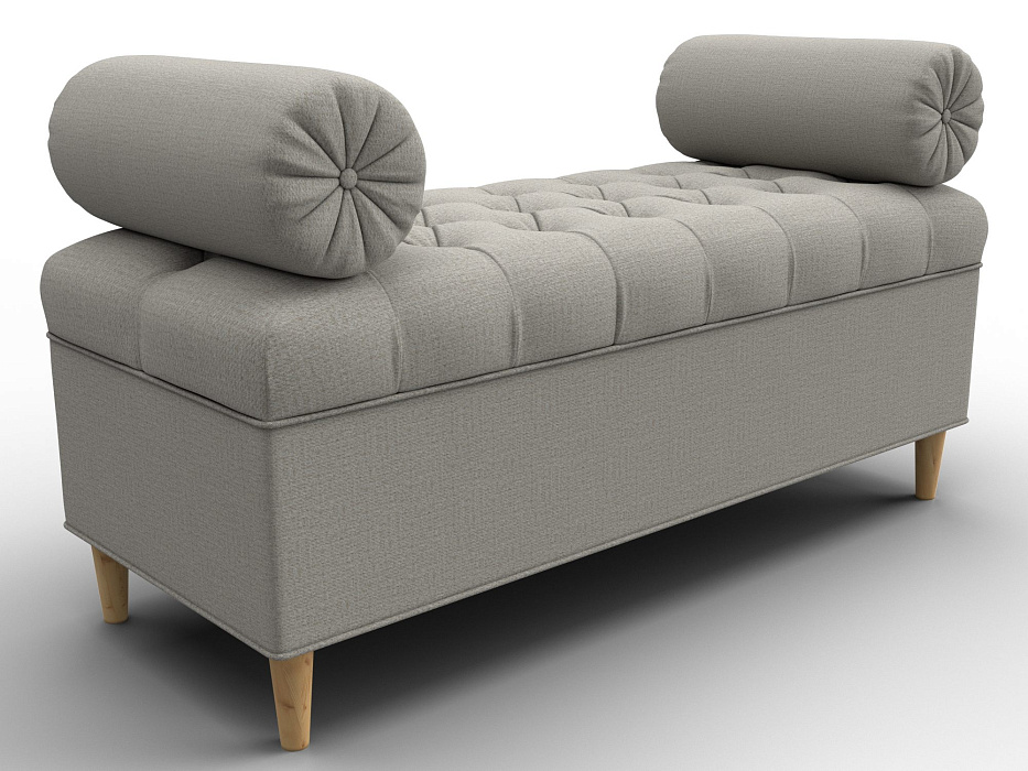 Банкетка Глория (амур 02 бежевый цвет) Банкетка Глория (амур 02 бежевый цвет)