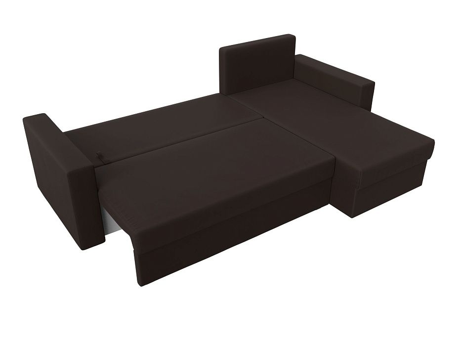 Диван угловой Траумберг Лайт правый угол (коричневый) Диван угловой Траумберг Лайт правый угол (коричневый)