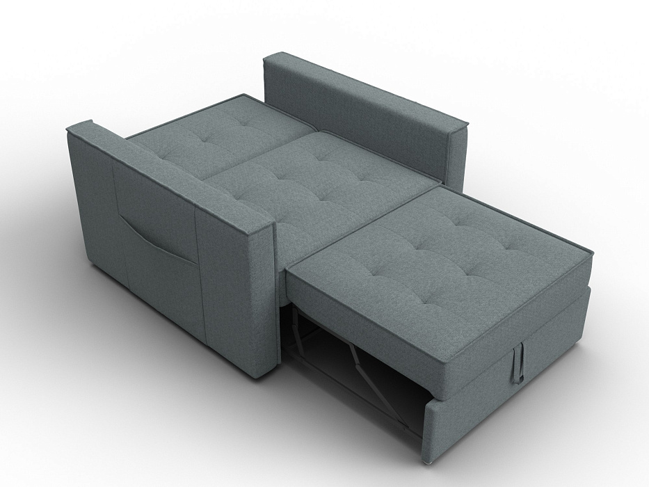 Кресло-кровать Лига-104 (80) (амур 07 серый)