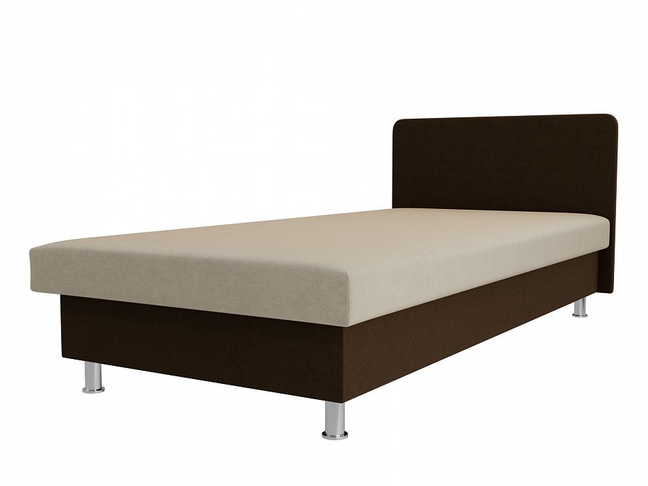 Кровать Мальта (бежевый\коричневый цвет)