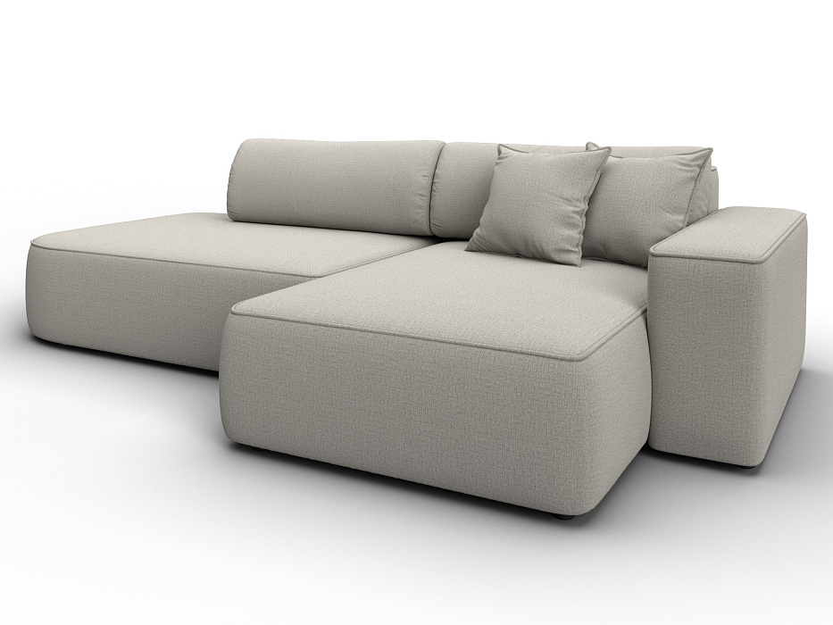 Диван угловой Лига-065 БП угол правый (амур 02 бежевый) Диван угловой Лига-065 БП угол правый (амур 02 бежевый)