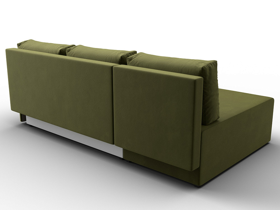 Диван угловой Поло левый угол (зеленый)