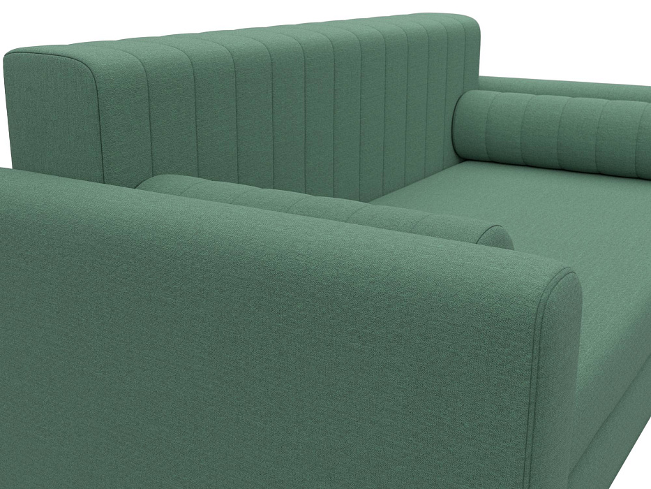 Диван прямой Лига-070 (амур 11 зеленый)