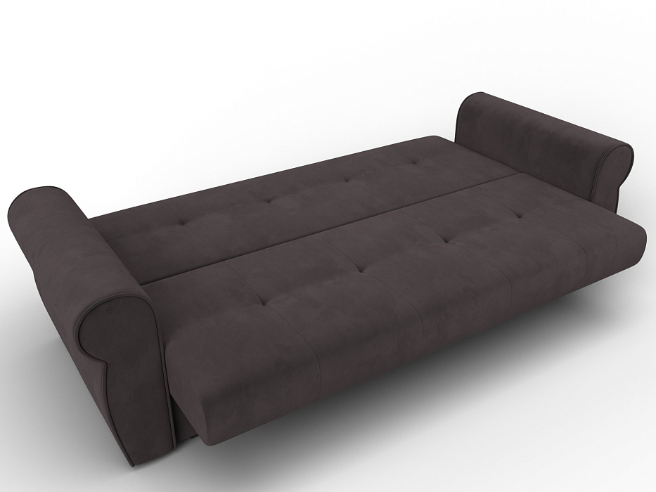 Диван-книжка Лига-019 (коричневый)