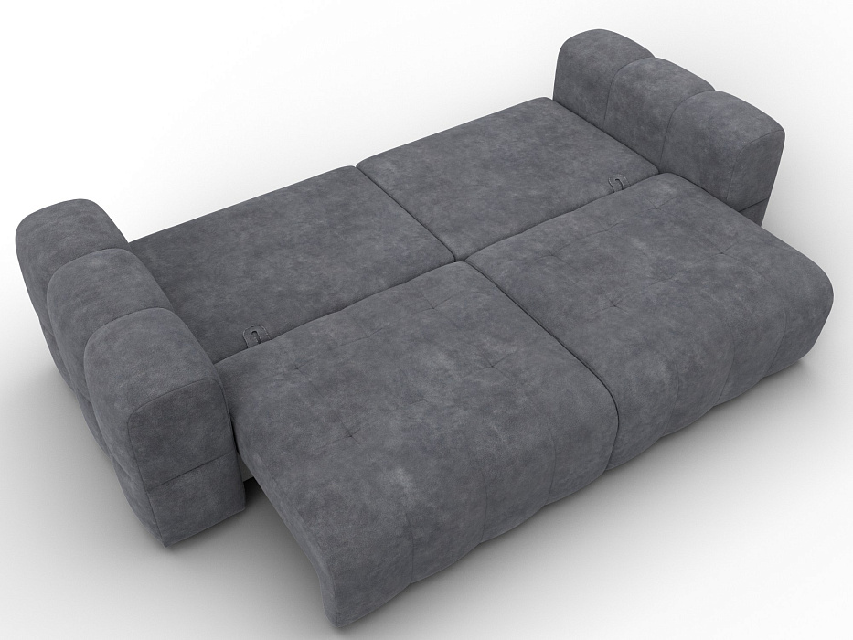 Диван прямой Лига-110 НПБ (brut 16 темно-серый)