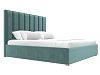Интерьерная кровать Афродита 160 (бирюзовый цвет)