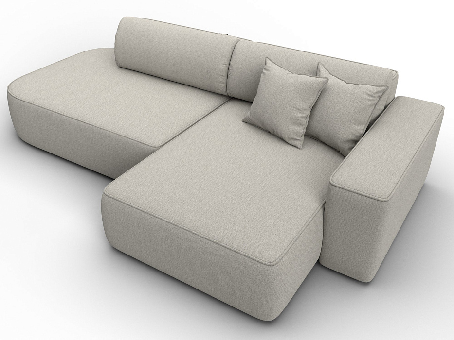 Диван угловой Лига-065 БП угол правый (амур 02 бежевый) Диван угловой Лига-065 БП угол правый (амур 02 бежевый)