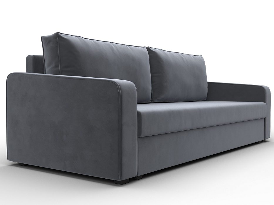 Диван прямой Лига-009 (серый)