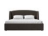 Интерьерная кровать Лотос 160 (коричневый)