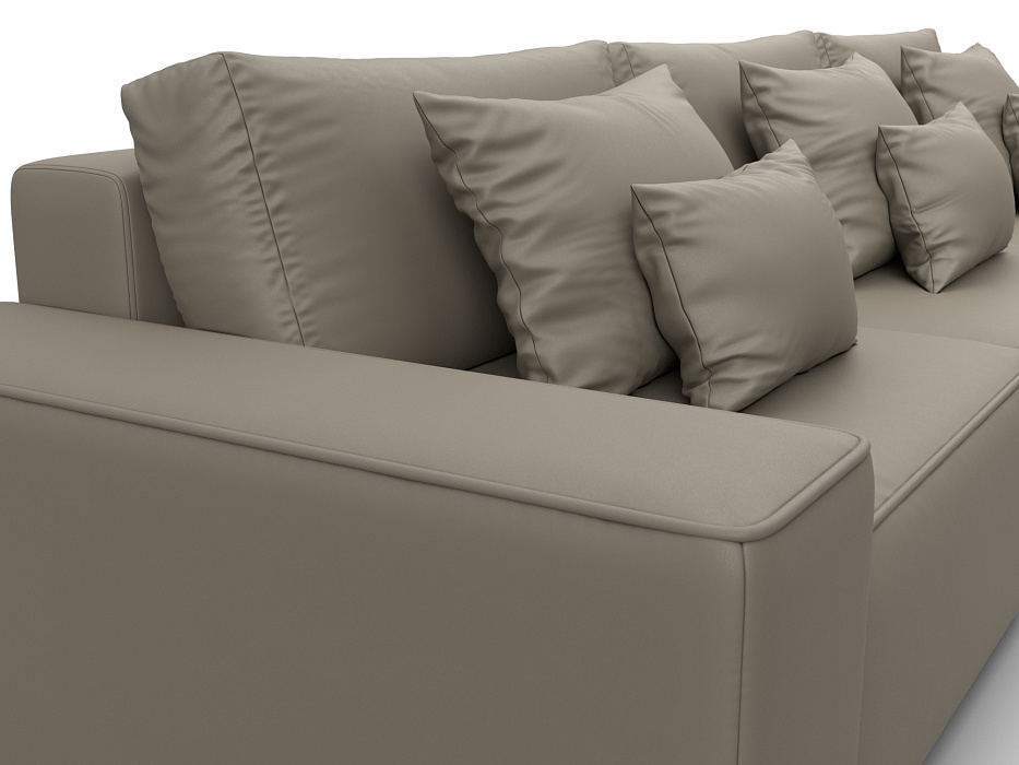 Диван угловой Лига-074 угол универсальный (grifon 04 бежевый)