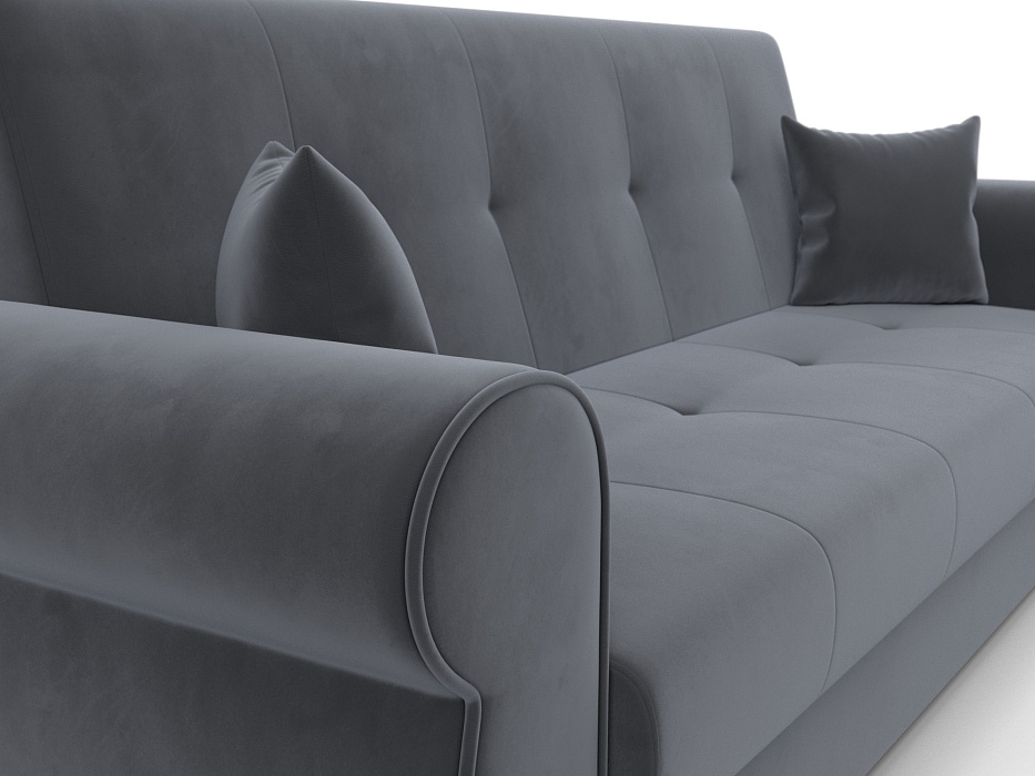 Диван-книжка Лига-019 (серый)