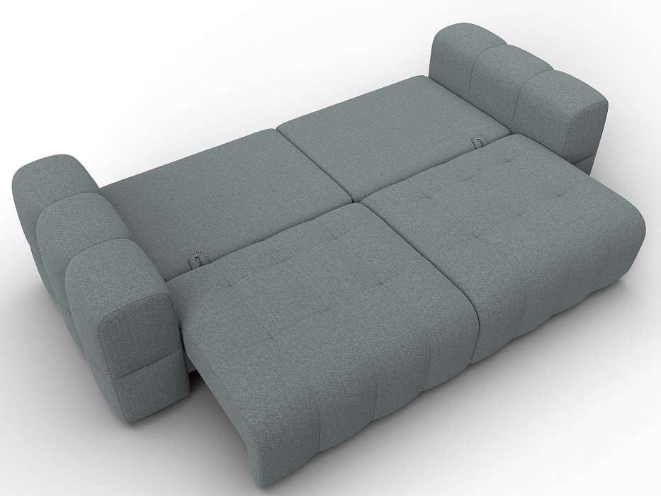 Диван прямой Лига-110 НПБ (амур 07 серый)