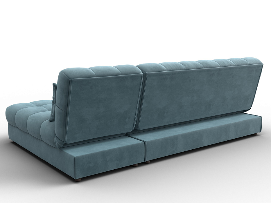 Диван угловой Лига-116 НПБ угол правый (seven 113 бирюзовый)