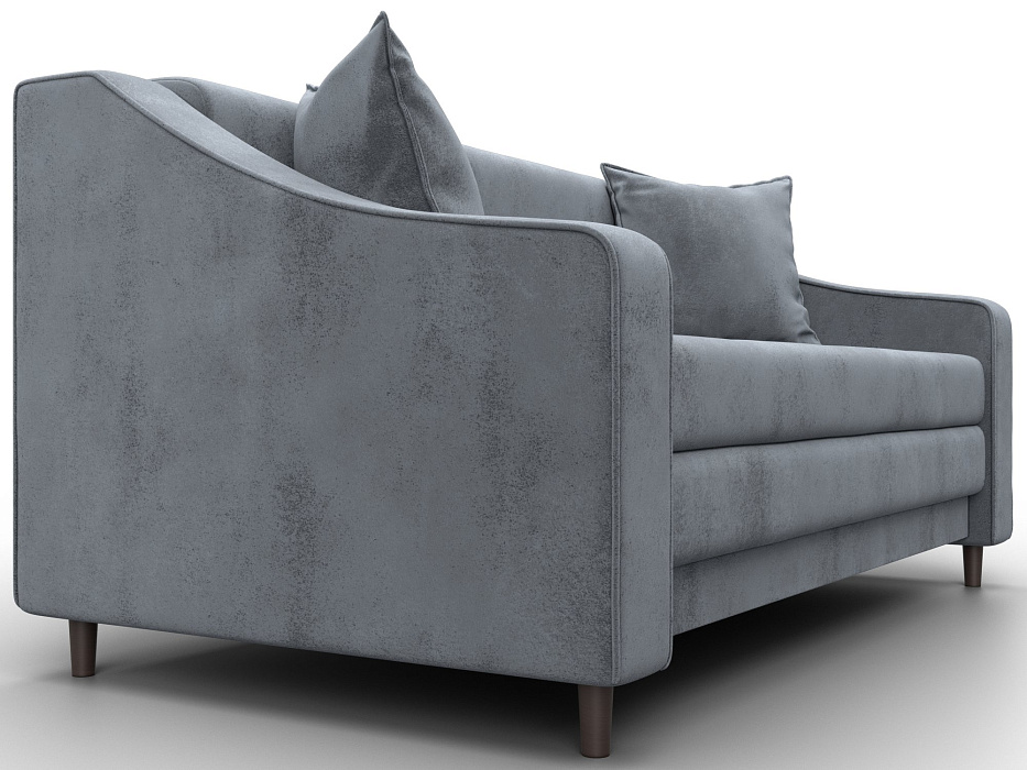 Диван прямой Лига-071 (tower 10 серый)