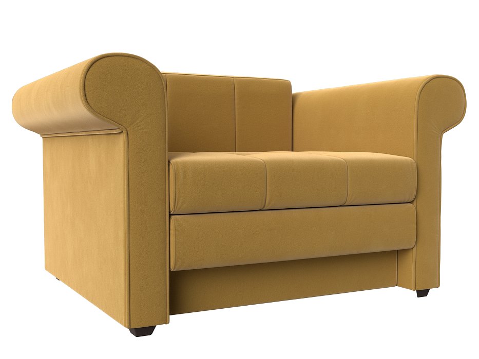 Кресло-кровать Берли (желтый)