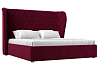 Интерьерная кровать Далия 180 (бордовый)
