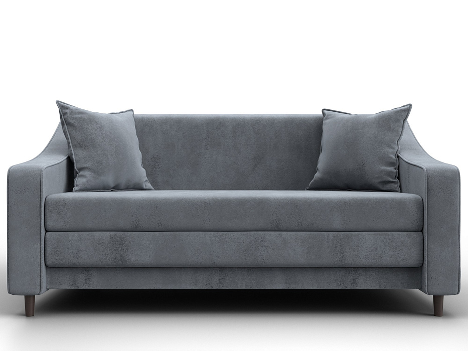 Диван прямой Лига-071 (tower 10 серый)