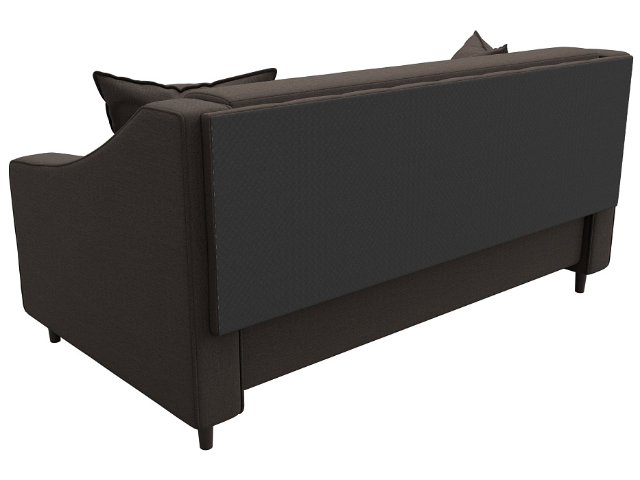 Диван прямой Лига-071 (амур 05 коричневый)