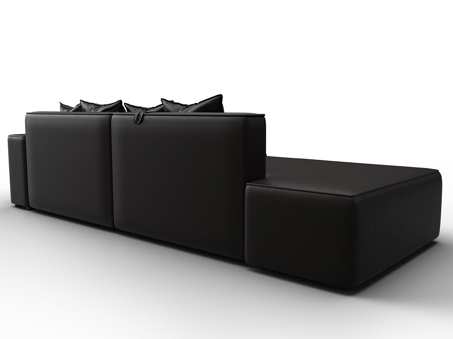 Диван угловой Лига-079 угол правый (grifon 12 коричневый)