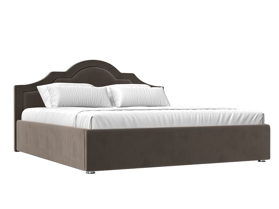 Интерьерная кровать Афина 180 (коричневый)