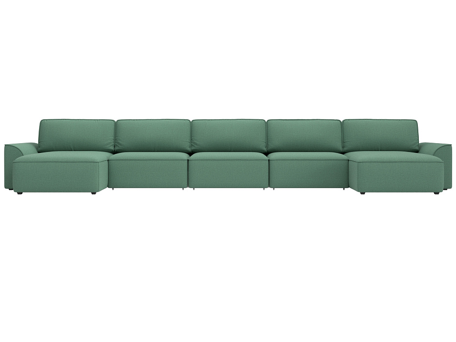 Диван П-образный Лига-048 НПБ МегаЛонг (амур 11 зеленый) Диван П-образный Лига-048 НПБ МегаЛонг (амур 11 зеленый)