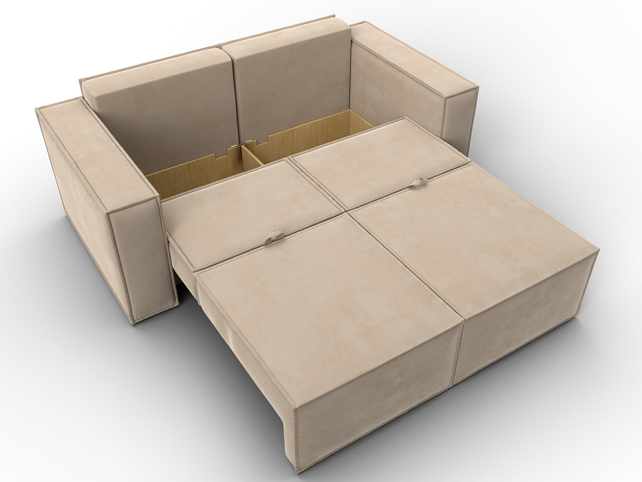 Диван прямой Куба мини (бежевый) Диван прямой Куба мини (бежевый)