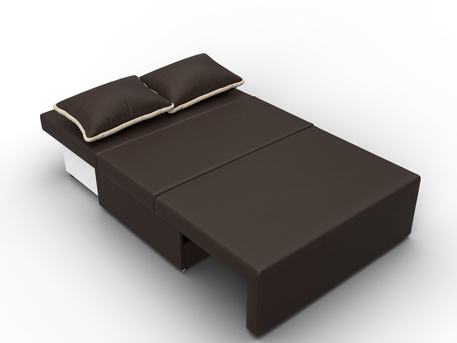 Диван прямой Лагуна (коричневый;бежевый)