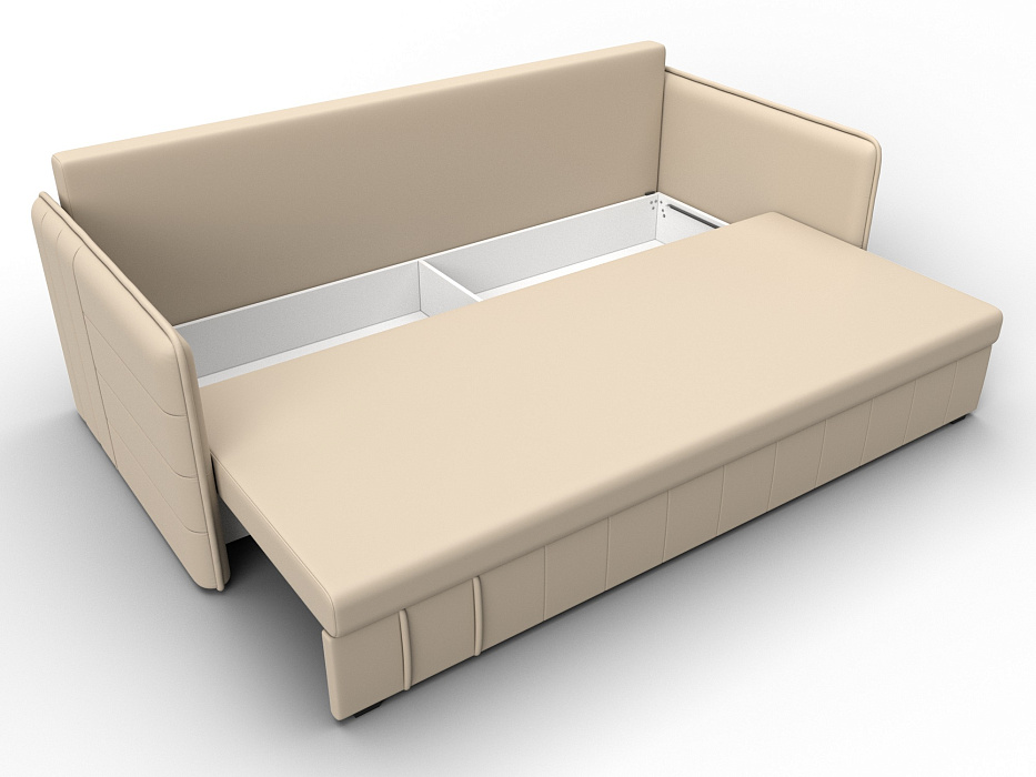 Диван прямой Слим (бежевый)