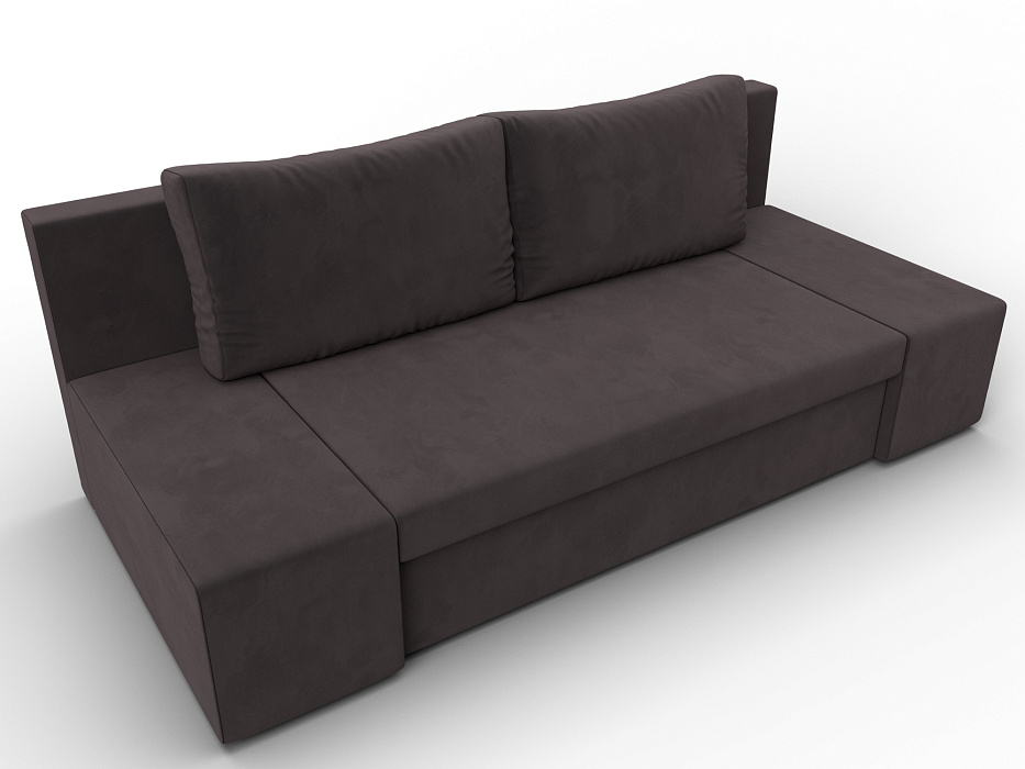 Диван прямой Сан Марко (коричневый)