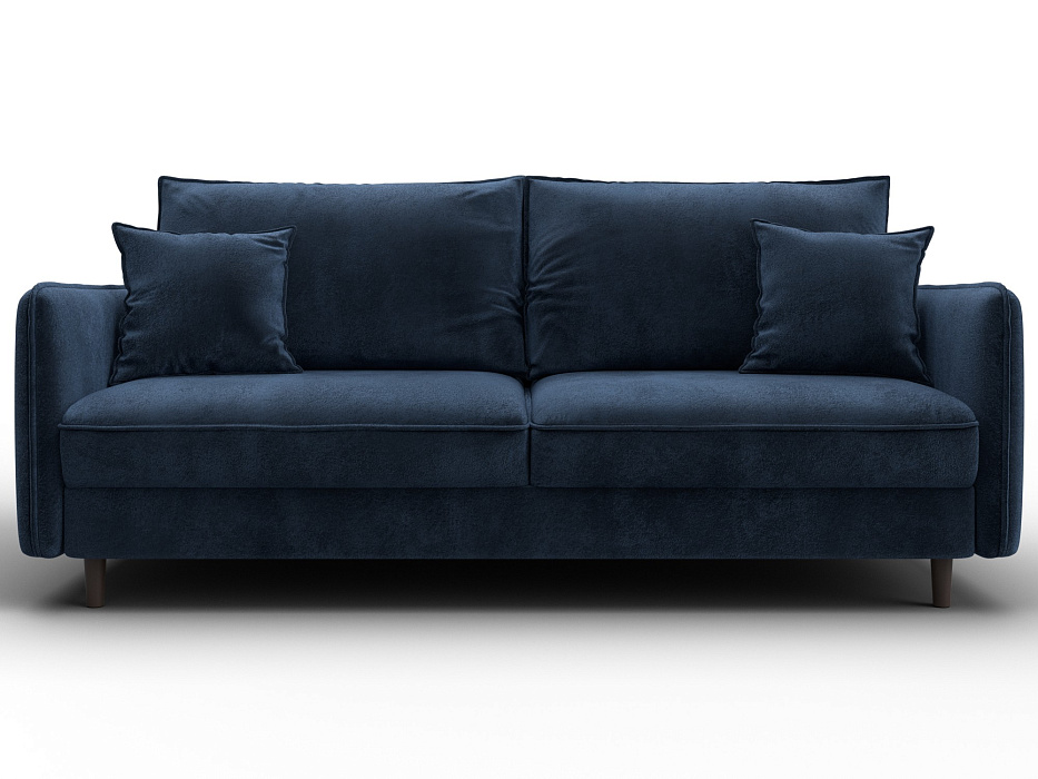 Диван прямой Лига-064 НПБ (tower 13 синий)