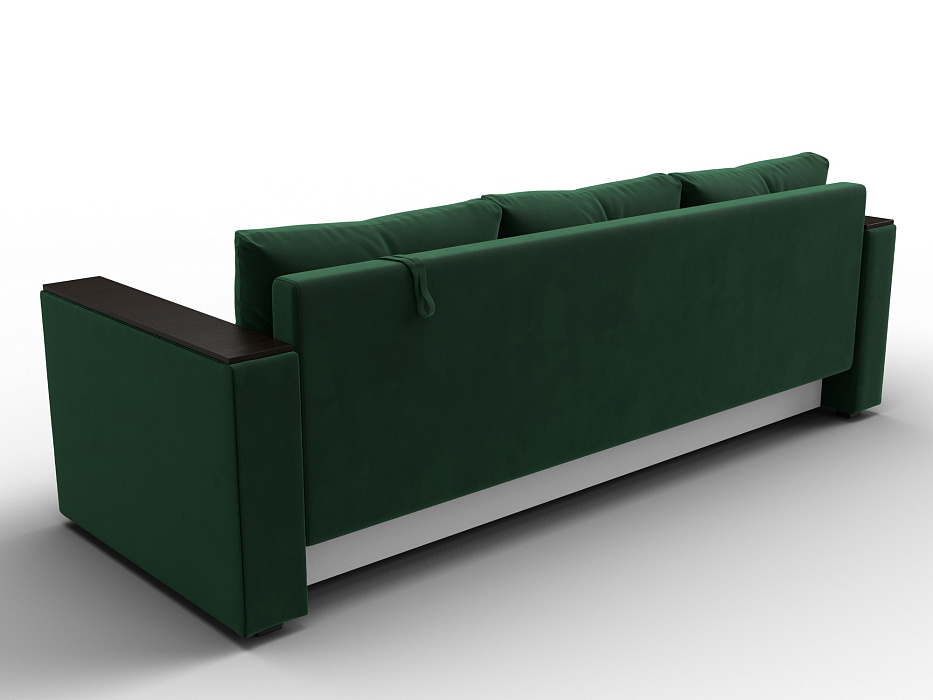 Диван прямой Атланта без стола (seven 626 зеленый)