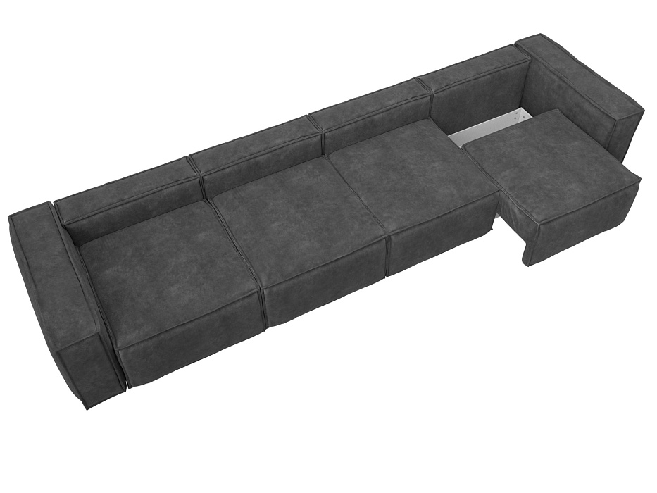 Диван прямой Лига-081 НПБ МегаЛонг фото в интернет-магазине Лига Диванов