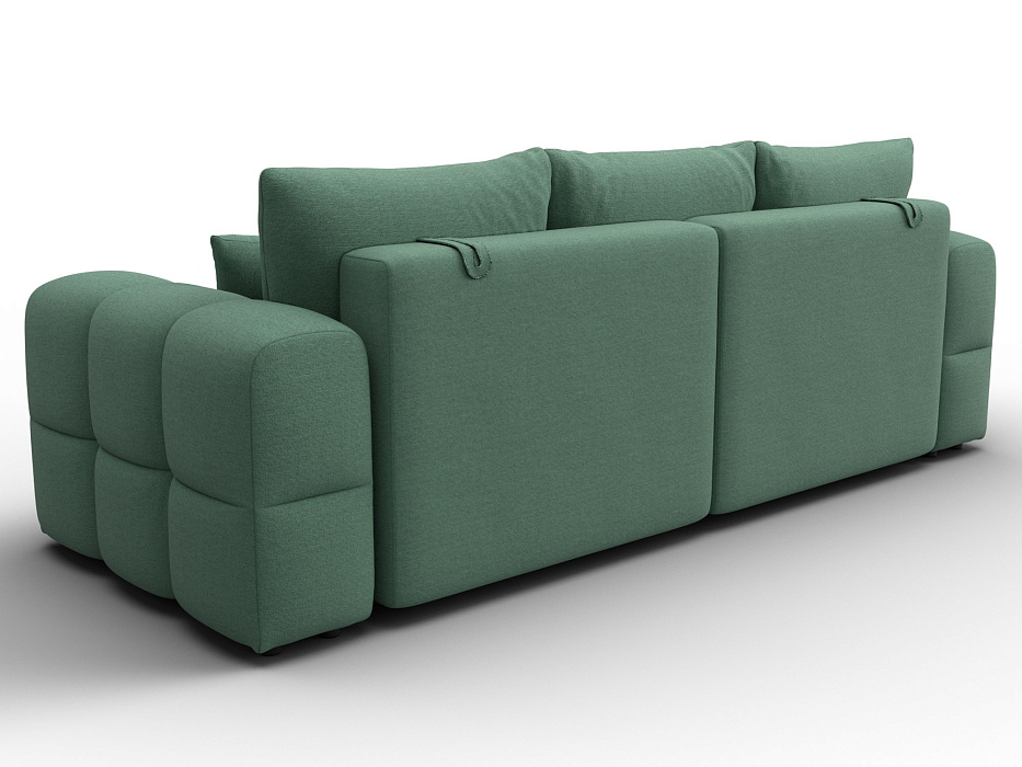 Диван прямой Лига-110 НПБ (амур 11 зеленый)