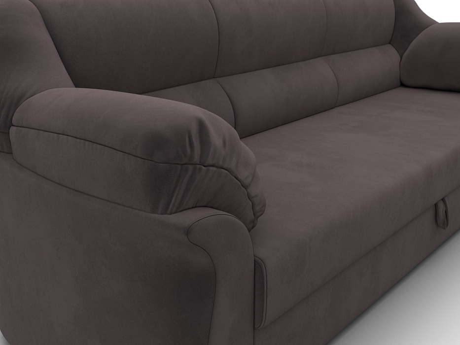 Диван прямой Карнелла (seven 727 коричневый)