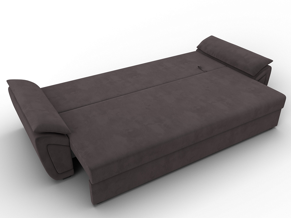 Диван прямой Нэстор Лайт (seven 727 коричневый)