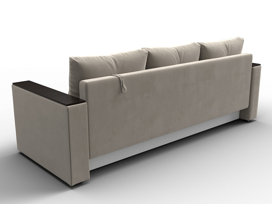Диван прямой Атланта без стола (бежевый)