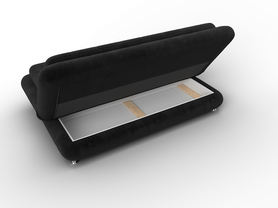 Диван-книжка Лига-123 (seven 35 черный)