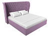 Интерьерная кровать Далия 160 (сиреневый цвет)