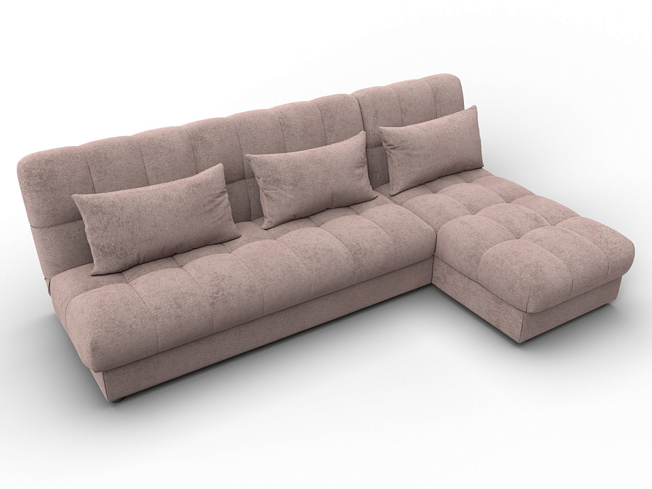 Диван угловой Лига-116 НПБ угол правый (tower 05 бежевый)