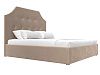 Интерьерная кровать Кантри 160 (бежевый цвет)