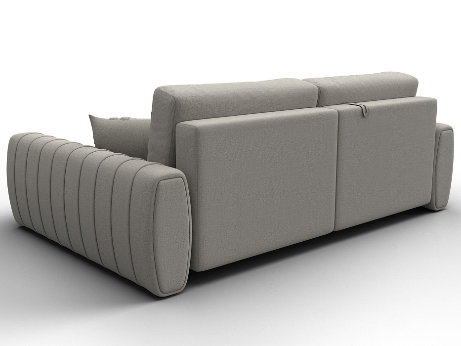 Диван угловой Лига-057 НПБ угол правый (амур 02 бежевый)