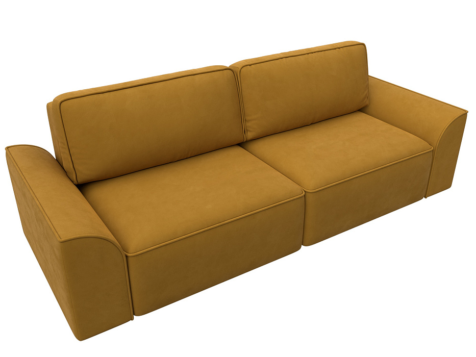 Диван прямой Лига-048 НПБ (brut 10 желтый) Диван прямой Лига-048 НПБ (brut 10 желтый)