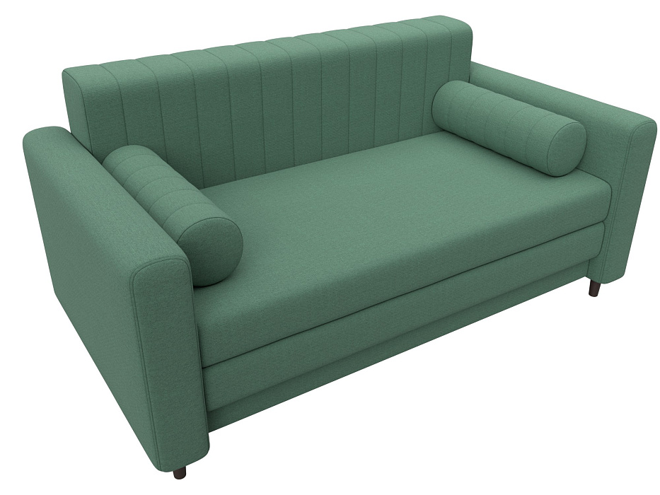 Диван прямой Лига-070 (амур 11 зеленый)