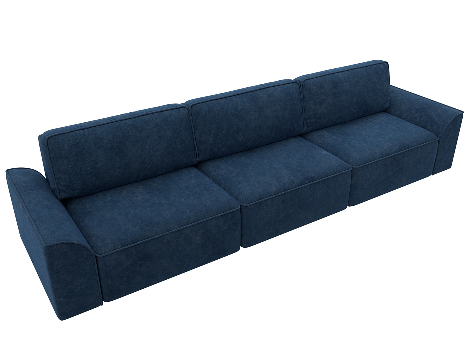 Диван прямой Лига-048 НПБ Лонг (brut 11 синий) Диван прямой Лига-048 НПБ Лонг (brut 11 синий)