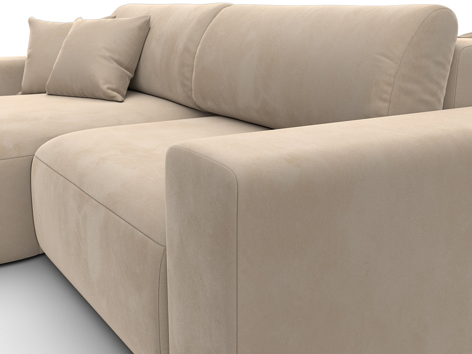 Диван угловой Лига-036 НПБ Классик левый угол (бежевый)