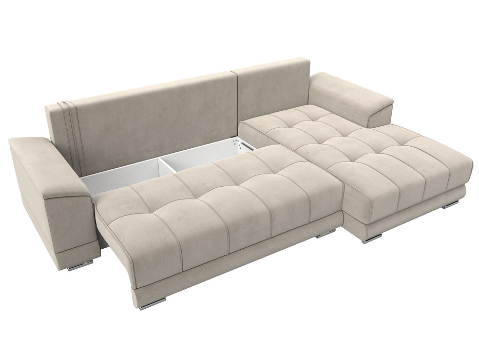 Диван угловой НордСтар правый угол (бежевый)