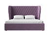 Интерьерная кровать Далия 160 (сиреневый цвет)