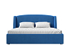 Интерьерная кровать Лотос 160 (голубой цвет)